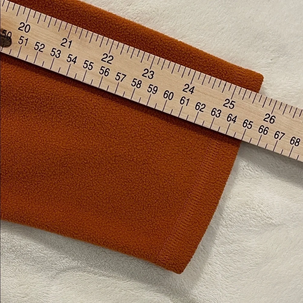 The North Face Men's Large Quarter Zip-Up in Bold Orange